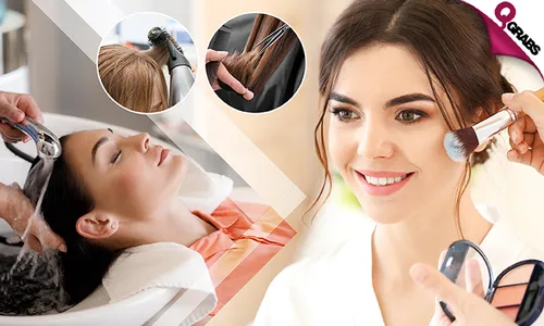 Ultimate Beauty Experience: Haircut, Wash, Blow-Dry & Makeup!